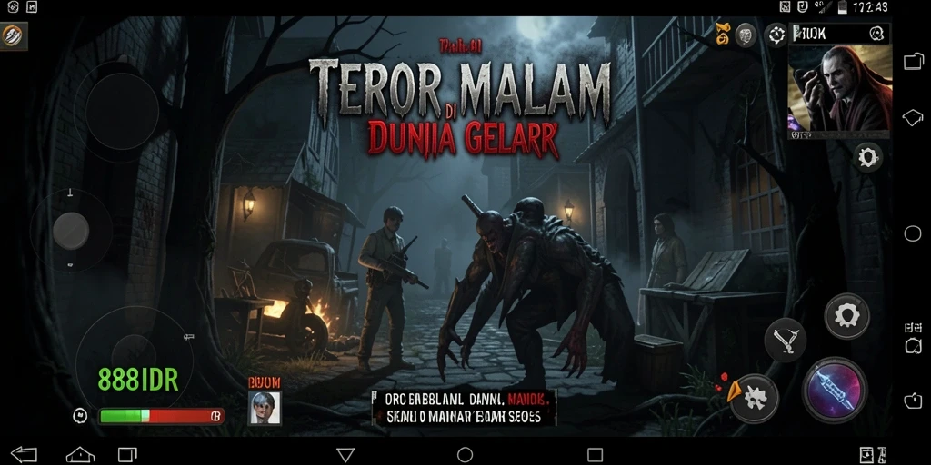 Gameplay menegangkan dengan suasana horor yang mencekam.