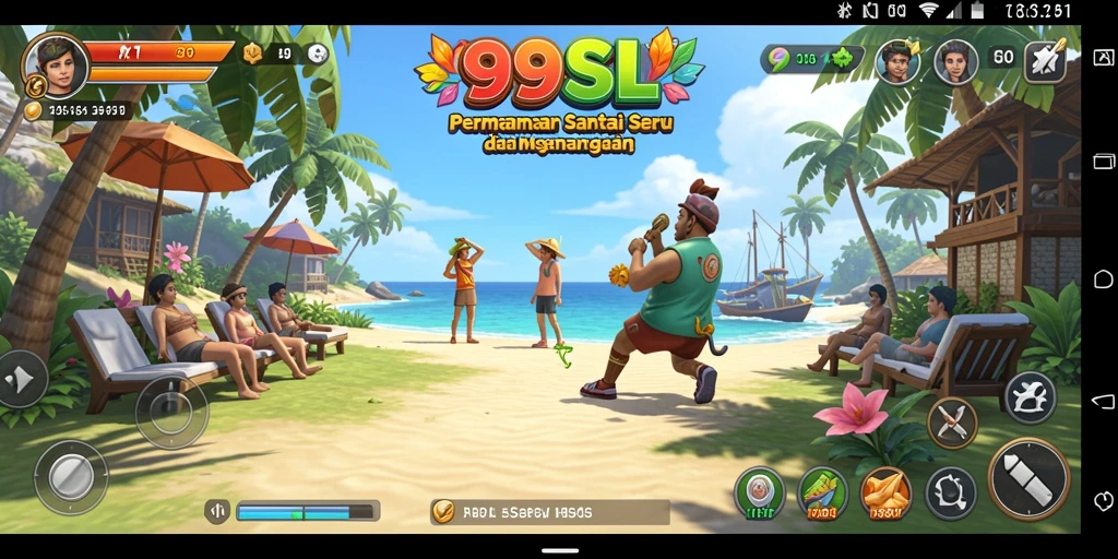 Tampilan gameplay seru dari 99SL dengan tantangan yang menarik.