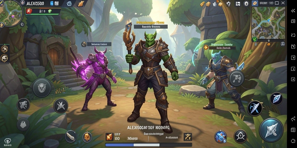 Gameplay seru dan grafis menawan di ALEXIS500.