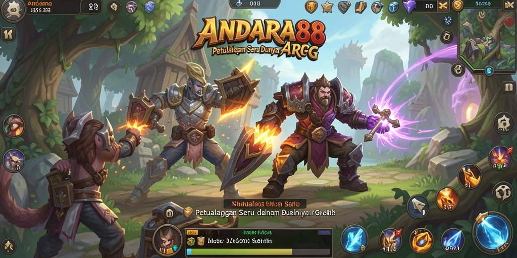Gameplay menegangkan di dunia fantasi ANDARA88.