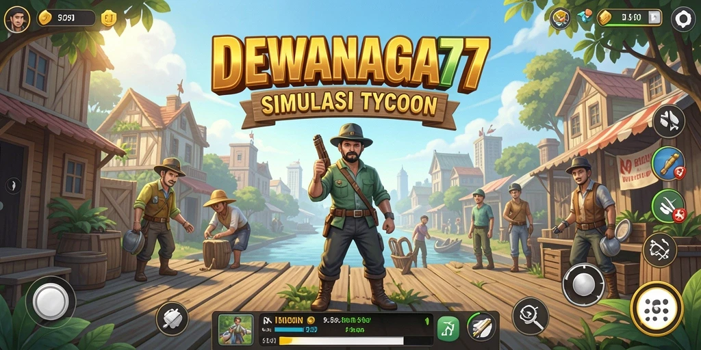 Tampilan gameplay menarik dan dinamis dalam DEWANAGA77.