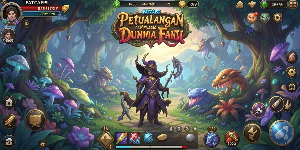 Gameplay seru di dunia petualangan FATCAI99 yang penuh tantangan.