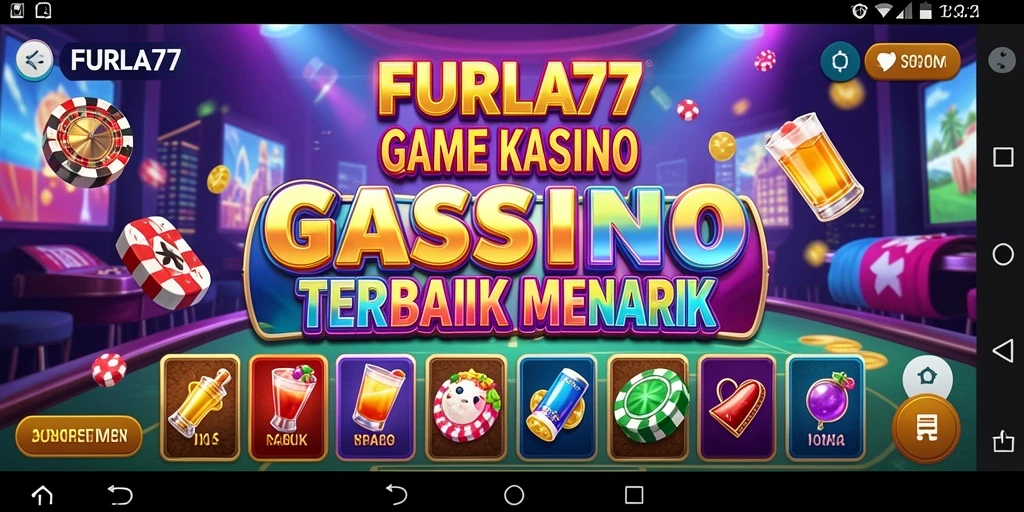 Screenshot FURLA77 menampilkan gameplay menarik dari permainan Kasino.