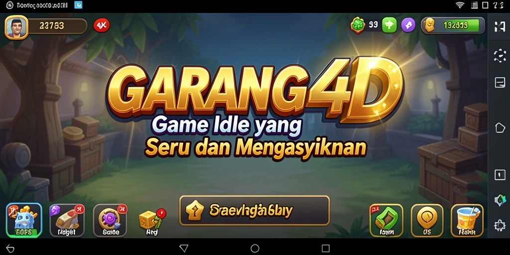 Tampilan gameplay <strong>GARANG4D</strong> yang menarik dan menawan.
