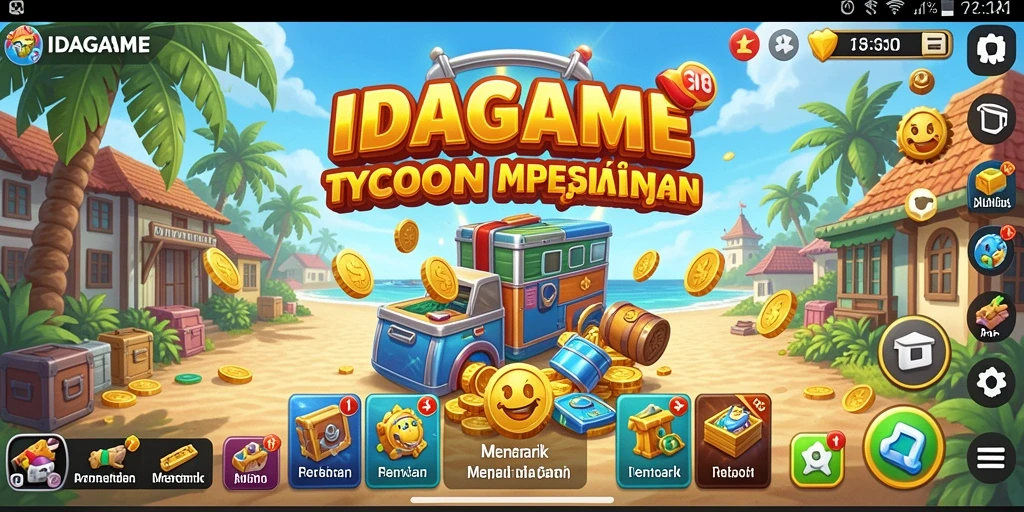 Gameplay menarik dan strategi manajemen bisnis di IDAGAME.
