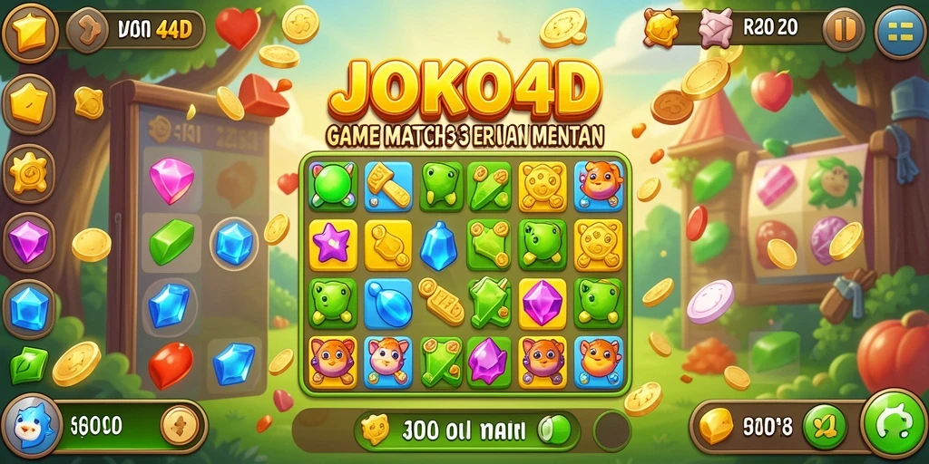 Tampilan gameplay JOKO4D yang menarik dan penuh warna.