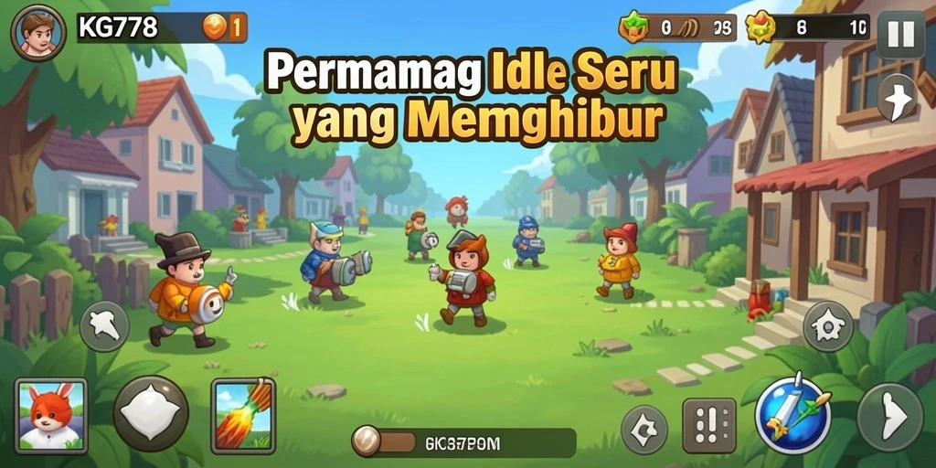 Tampilan gameplay KG778 yang menarik dan sederhana.