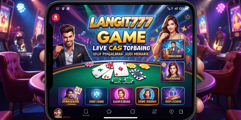Tampilan gameplay menarik LANGIT777 dengan dealer profesional.