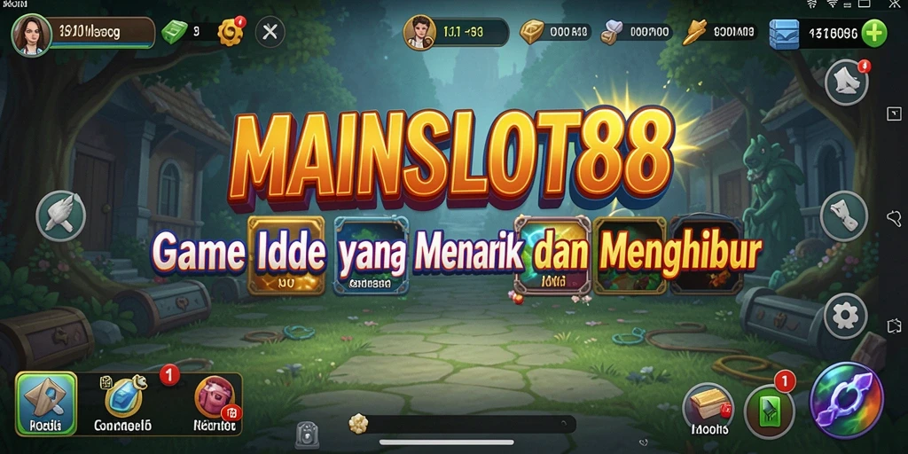 Tampilan screenshot utama MAINSLOT88 yang menampilkan gameplay Idle yang menyenangkan.
