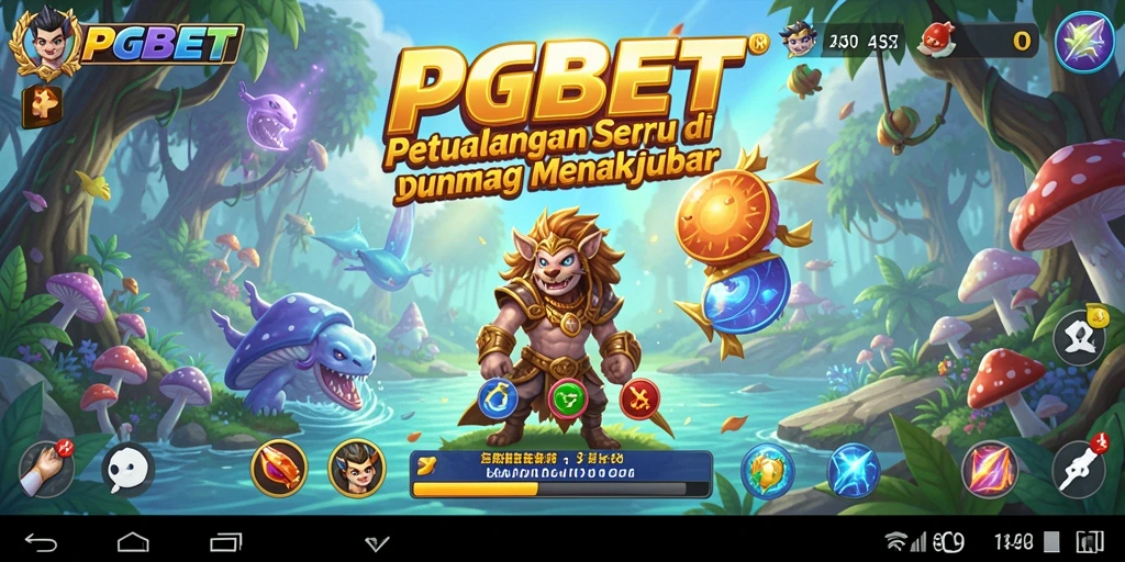 Screenshot utama PGBET menunjukkan karakter dalam aksi petualangan yang mendebarkan.