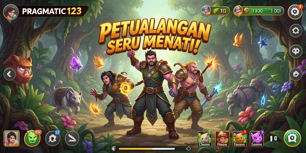 Tampilan gameplay PRAGMATIC123 dengan petualangan mendebarkan.