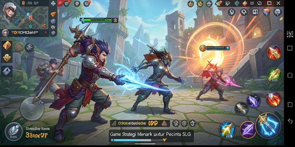 Screenshot gameplay TOKOPEDIAVIP menampilkan strategi dan interaksi antar pemain.