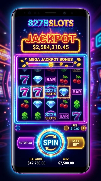 Proses pengunduhan aplikasi di 8278slots yang cepat dan mudah.